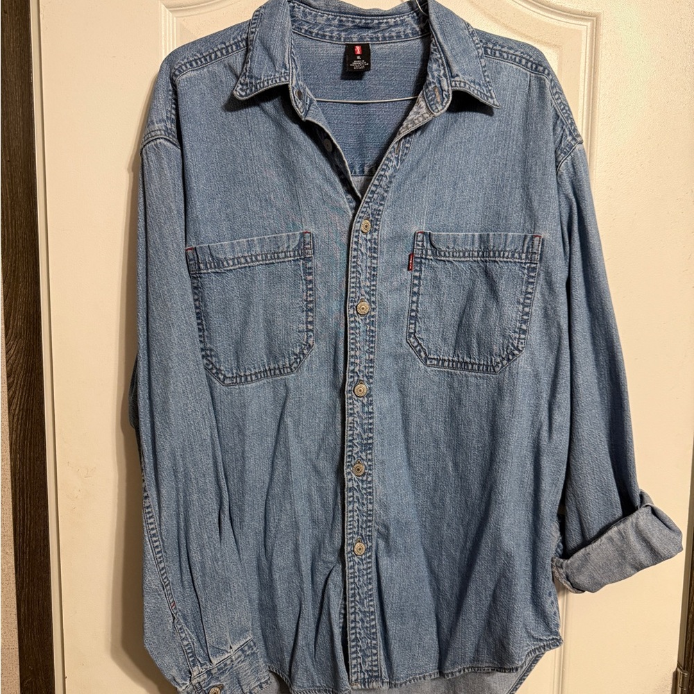 Levi's Classic Blue Denim Shirt
